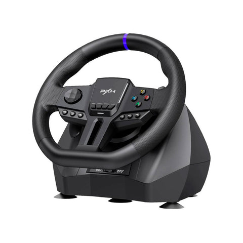 Volante de Carrera Gamer PXN V900 Gen 2 Ajustable + Pedalera PC PS XBOX