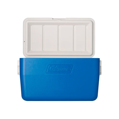 Cooler Coleman Chiller 48QT 76 Latas Azul Ocean