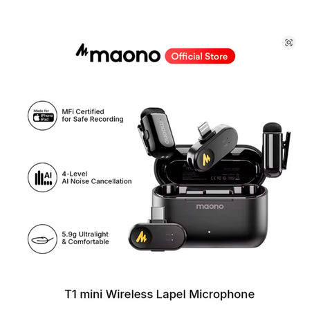 Microfono Inalámbrico Maono WM622 PB2 Iphone iOS