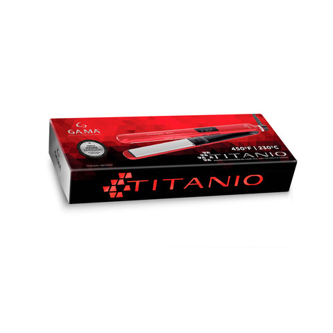 Alisador de Pelo Gama CP14 Titanio 4D Ion Rojo