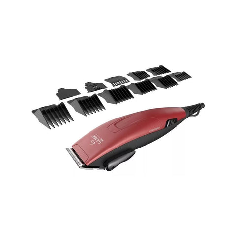 Cortadora de Pelo Gama GM 562 + 24 Accesorios Rojo