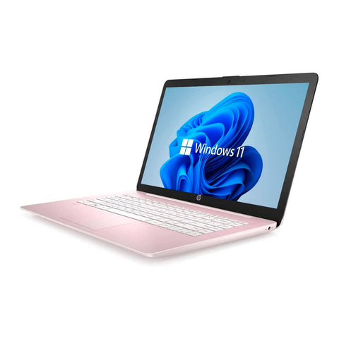 Notebook Hp Stream Intel Celeron 4gb 64gb 14 Hd Win11 Rosado