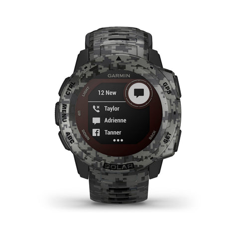 Smartwatch Garmin Instinct Solar Camo Edition Grafito GPS