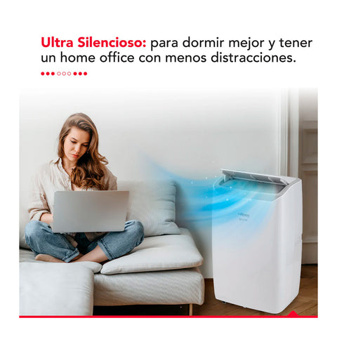 Aire Acondicionado Portátil Thorben Pac 4 en 1 Wifi 14000BTU
