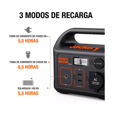 Generador de Energía Portátil Jackery Explorer 240 Outdoor