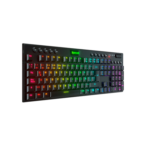 Teclado Mecánico Redragon Horus K619 Cableado Switch Red Esp