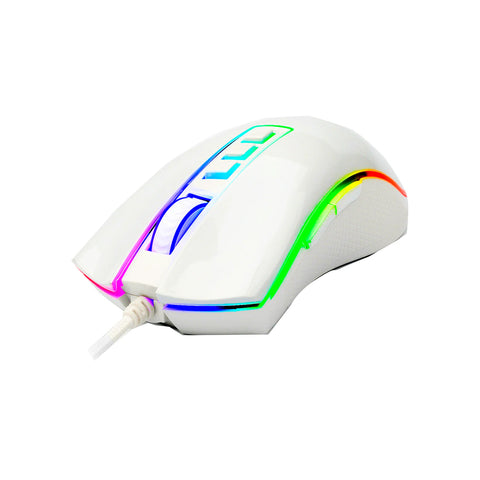 Mouse Gamer Cobra White M711W RGB