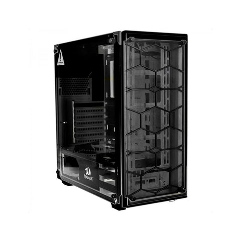 Gabinete Gamer Redragon Wheeljack Black GC-606BK RGB