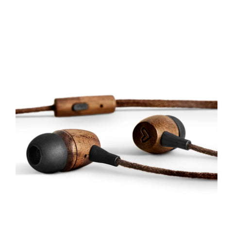 Audífonos Energy Sistem Earphones Eco Walnut Madera