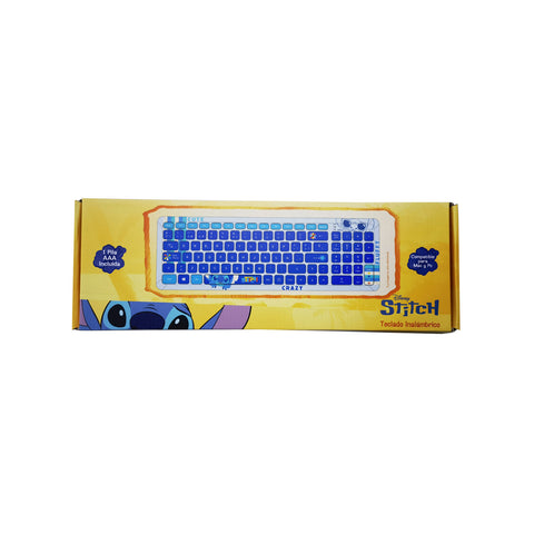 Teclado Inalámbrico Disney Wireless Stitch
