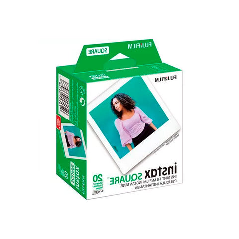 Películas Instantáneas Instax Square 20 fotos