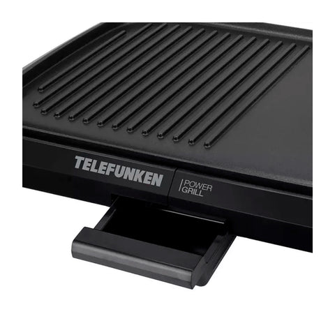 Parrilla Electrica Con Tapa Telefunken Power Grill 1600W