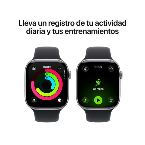 Reloj Apple Watch Series 11 GPS 46mm Space Gray Aluminum Black Sport Band