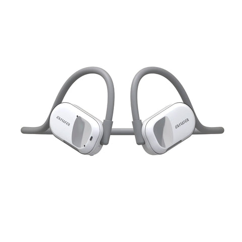 Audífonos Bluetooth Deportivos Conducción Aiwa Aw-Acf1 Blanco