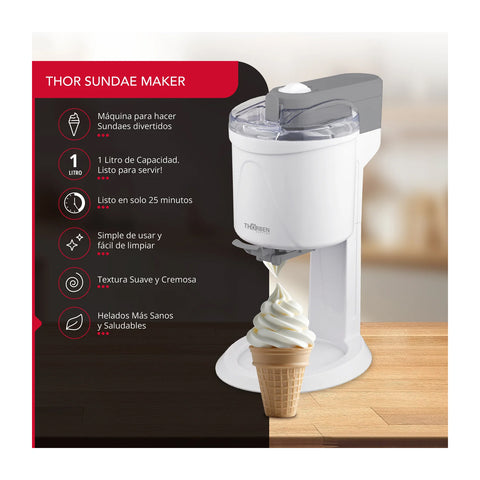 Maquina de Helados Thorben Sundae Maker 1L
