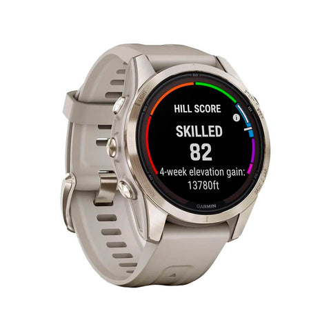 Reloj Garmin Fenix 7S Pro Saph Solar Soft Gold SS 42mm