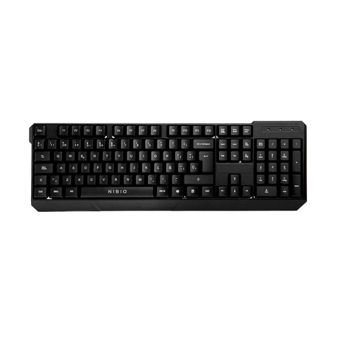 Pack Gamer Nibio Mouse Gear + Teclado Strike RGB