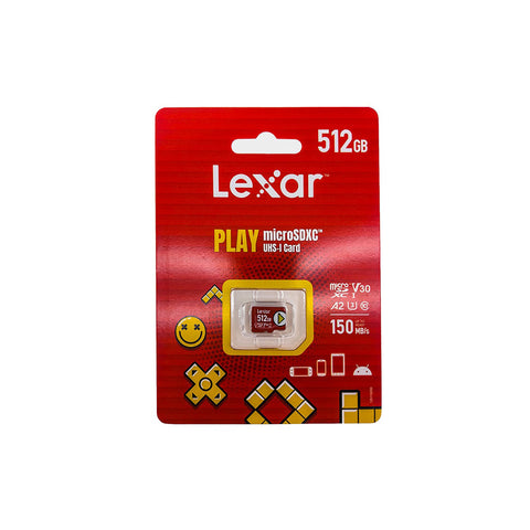 Tarjeta de Memoria Lexar 512GB Micro SDXC 150mb/s