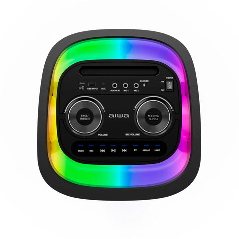 Parlante Bluetooth Aiwa Party Sound AWPOH5D Negro