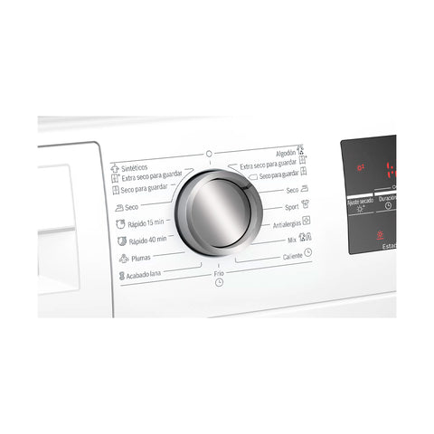 Secadora Carga Frontal Bosch Serie 6 WTG86263CL 7 kg Blanco