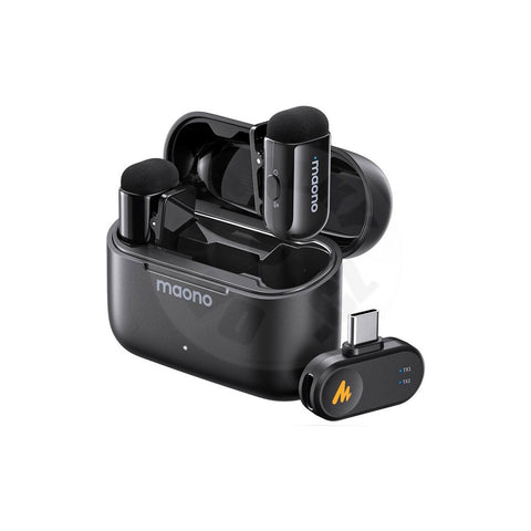 Microfono Inalámbrico Maono WM622 PC2 Android iOs USB-C