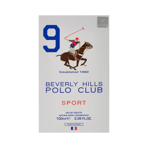 Perfume Beverly Hills Polo Club Sport Men 9 EDT 100ml Hombre