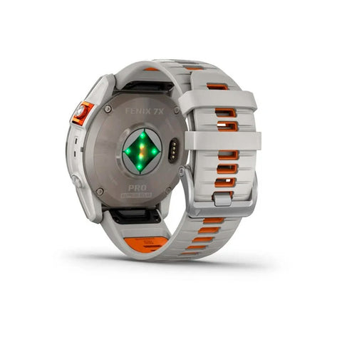 Reloj Garmin Fenix 7X Pro Sapph Sol Tit Gray Orange 51mm