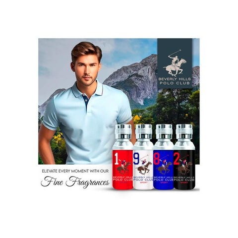 Perfume Beverly Hills Polo Club Sport Men 8 EDT 100ml Hombre