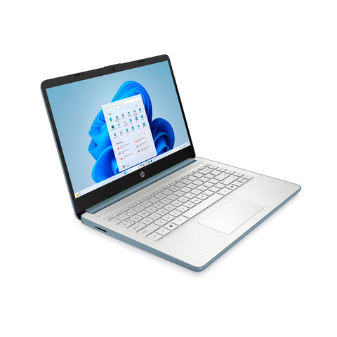 Notebook HP Intel N150 4GB 128GB 14" HD Táctil W11 Azul Luna
