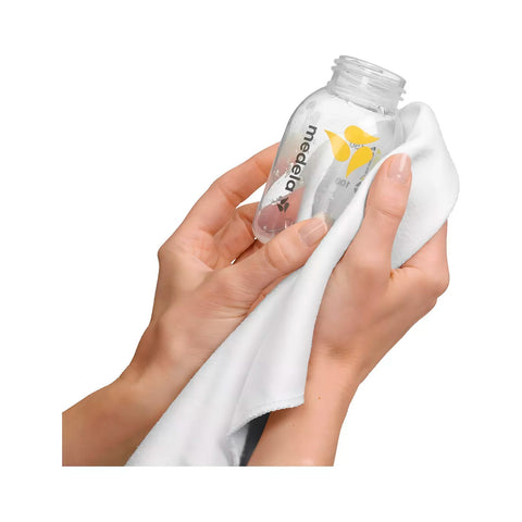 Set 3 Botellas de Leche Medela 150ml Transparentes