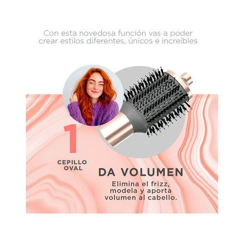 Cepillo Secador Gama Multistyler UniQ Enchant 7 en 1