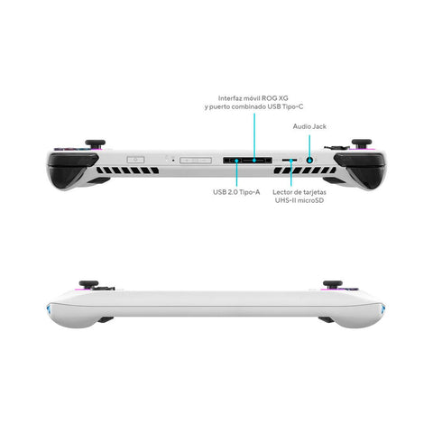 Consola Portatil Asus Rog Ally 7" FHD 120Hz Ryzen Z1 16GB 512GB SSD