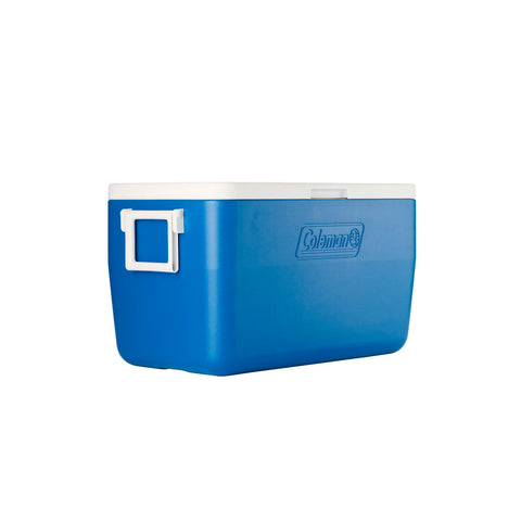 Cooler Coleman Chiller 48QT 76 Latas Azul Ocean