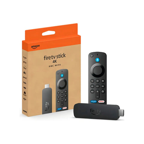 Dispositivo de Streaming Amazon Fire TV Stick 4K Wifi 6 Full HD Negro
