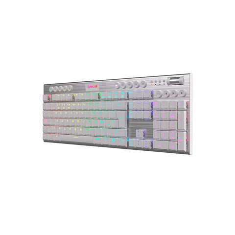 Teclado Inalámbrico Redragon Horus K618 FS Red Switch Esp