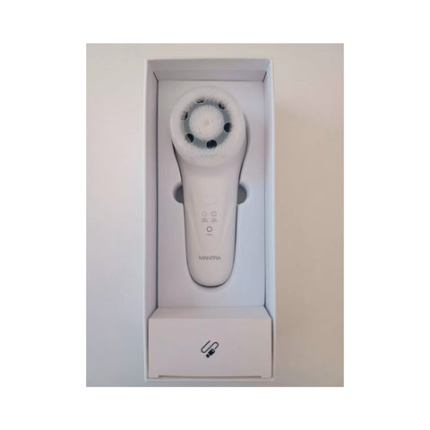 Cepillo Limpieza Facial Mantra Sonic Brush Vibración Blanco