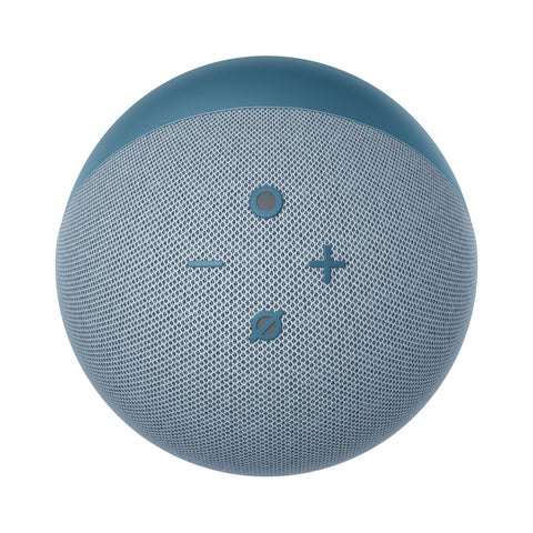 Asistente de Voz Amazon Echo Dot 4ta Gen con Reloj Azul