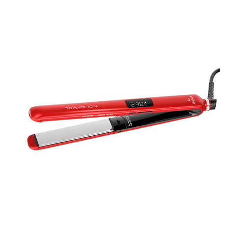 Alisador de Pelo Gama CP14 Titanio 4D Ion Rojo