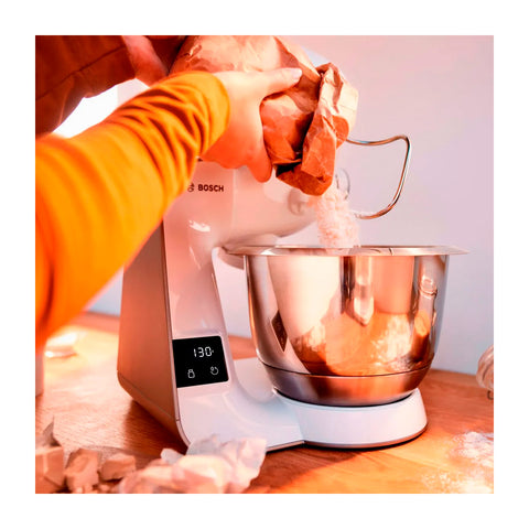 Robot de Cocina Bosch MUM5 con Balanza Digital 1000W Blanco