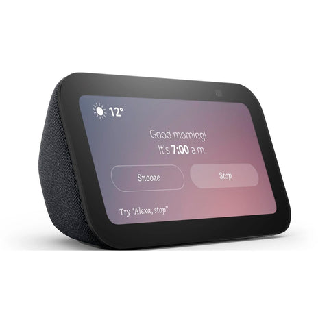 Asistente Amazon Echo Show 5 3ra Gen 2023 Charcoal 5,5" Alexa