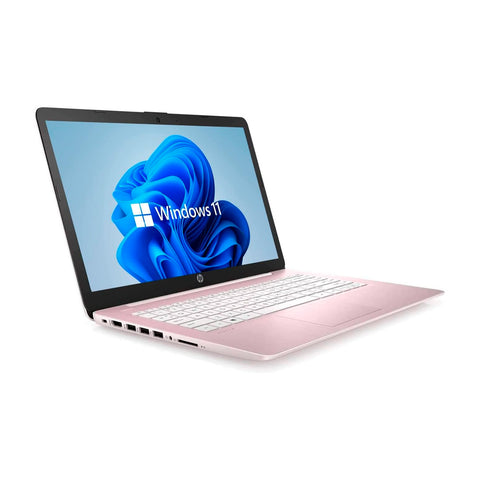 Notebook Hp Stream Intel Celeron 4gb 64gb 14 Hd Win11 Rosado