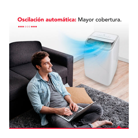 Aire Acondicionado Portátil Thorben Pac 4 en 1 Wifi 14000BTU