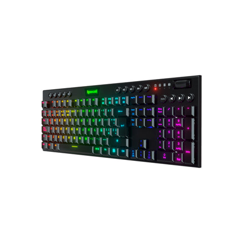 Teclado Mecánico Redragon Horus K619 Cableado Switch Red Esp