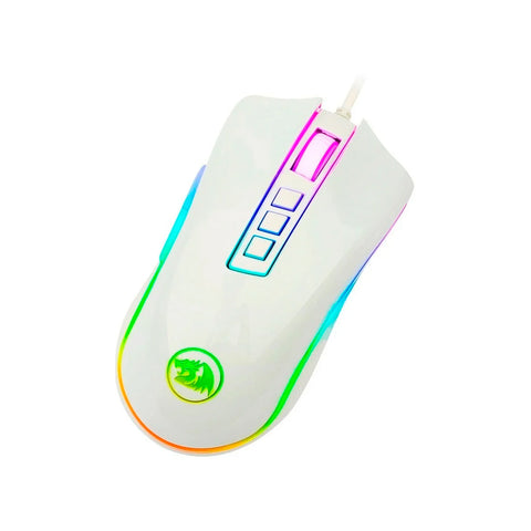 Mouse Gamer Cobra White M711W RGB