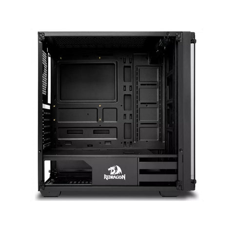 Gabinete Gamer Redragon Wheeljack Black GC-606BK RGB