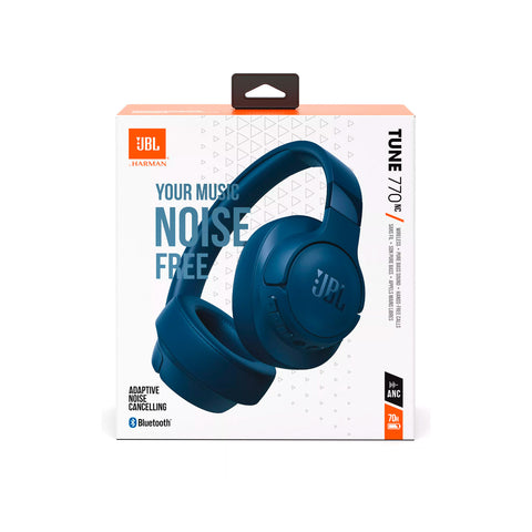 Audífonos Inalámbricos JBL Tune 770NC Cancelación Ruido Ovear Ear Azul