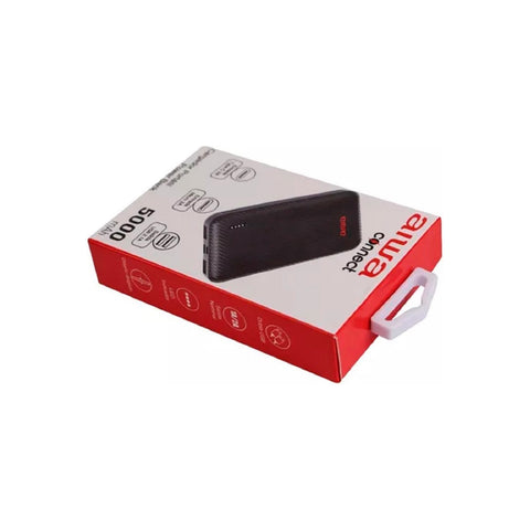 Cargador Portátil Powerbank Aiwa Aw-paw68 5000 Mah Negro