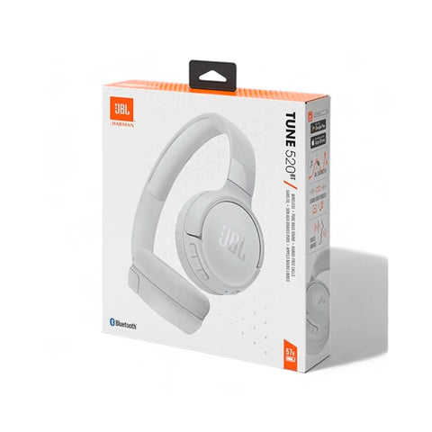 Audífonos Inalámbricos JBL Tune 520 BT On Ear Blanco