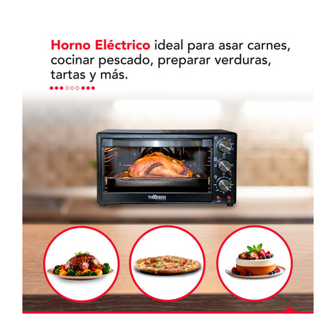 Horno Electrico Thorben Magnum Oven 60L 3 modos 2200W