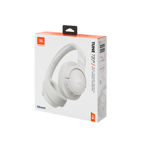 Audífonos Inalámbricos JBL Tune 720 BT Over Ear Blanco